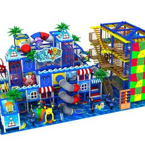 Đổi mới mới thương mại Đại Dương chủ đề phiêu lưu công viên Thiết bị trẻ em trong nhà nghịch ngợm lâu đài sân chơi với bọt Pit trò chơi - Product Image 2