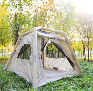 Tente de camping gonflable portable AB Manufacturing, 4,84 mètres carrés, en tissu Oxford, tente gonflable 001, tente de camping, portable - Product Image 4