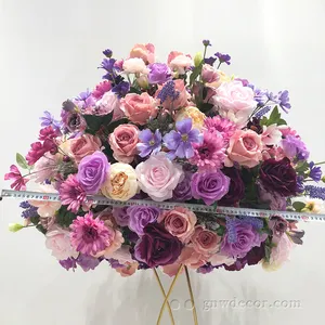 GNW all'ingrosso peonia fiori palla appesi fiori per matrimonio artificiale decorazione della festa nuziale Bouquet di fiori elegante