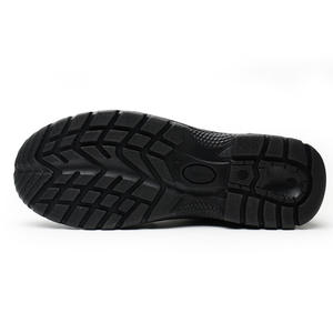 Chaussures de sécurité en cuir véritable noir, anti-perforation, imperméables, avec embout en fer, pour le travail, prix de gros abordable, nouveauté - Product Image 4