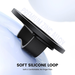 Nuevo Soporte Magnético Personalizado para Teléfono con MagSafe, Anillo de Aleación de Zinc con Bucle de Silicona Suave, Soporte Magnético para Dedos para Teléfonos Móviles - Product Image 4
