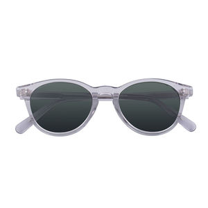 Gafas de sol Mazzucchelli de diseño italiano, montura rectangular de acetato Unisex con lentes de vidrio polarizadas <span class=keywords><strong>UV400</strong></span>, logotipo de lente transparente - Product Image 1