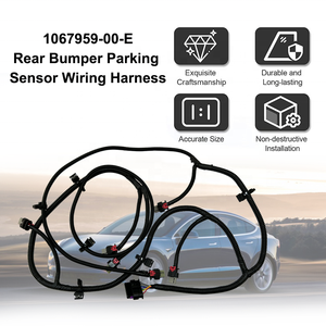 Cho Tesla Mô Hình 3 2017-2020 Phía Sau Bumper Đậu Xe Cảm Biến Dây Nịt Dây Điện 1067959-00-E 106795900E Dây Nịt Dây Điện Cho Xe Dây - Product Image 4