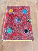 Meilleure qualité Vintage Journal relié imprimé en cuir pur A4/A5/A6 100 Pages intérieures cahier de papier vierge de qualité