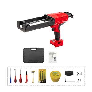 <span class=keywords><strong>Pistola</strong></span> de Pegamento Eléctrica Industrial Profesional de 6 Velocidades y 21V, Máquina Automática de Sellado Estructural de Doble Tubo, <span class=keywords><strong>Pistola</strong></span> de <span class=keywords><strong>Calor</strong></span> para Lechada de Azulejos - Product Image 5