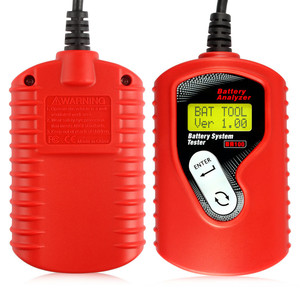 เครื่องวิเคราะห์แบตเตอรี่รถยนต์ BA100 เครื่องทดสอบแบตเตอรี่รถยนต์ 12V - Product Image 3
