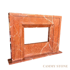 Cammy Stone Caminetto Moderno in Marmo Rosa <span class=keywords><strong>Naturale</strong></span> con <span class=keywords><strong>Bioetanolo</strong></span> per Interni Cucina Soggiorno Camera da Letto Decorazione Esterna - Product Image 3