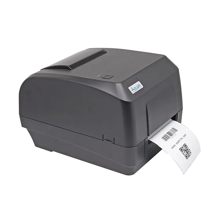 OCBP-004 4 inch ribbon direct thermal transfer barcode label printer