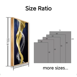 In bianco <span class=keywords><strong>e</strong></span> nero cavaliere <span class=keywords><strong>e</strong></span> cavallo Hotel decorazione murale corridoio combinazione due pezzi pittura di arte della parete - Product Image 3