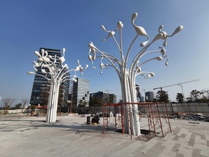 <span class=keywords><strong>Oasis</strong></span> <span class=keywords><strong>de</strong></span> luxe en métal-Polissage à <span class=keywords><strong>l</strong></span>'épreuve du sable et lueur LED pour les atriums des Émirats arabes unis Intégration <span class=keywords><strong>de</strong></span> la lumière solaire pour les centres commerciaux écologiques - Product Image 3