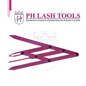 Herramienta divisora de cejas en Color púrpura La mejor herramienta para cejas Herramienta divisora de acero inoxidable de alta calidad para cejas Etiqueta privada - Product Image 5