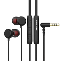 Écouteurs intra-auriculaires colorés bon marché en gros, filaires 3,5 mm avec microphone pour smartphone Xiaomi Android