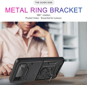 Bán buôn sang trọng trường hợp điện thoại với chân đế bảo vệ trường hợp khó khăn cho <span class=keywords><strong>Samsung</strong></span> Z gấp 5 4 Z lật 3 chống sốc gấp trường hợp điện thoại - Product Image 5