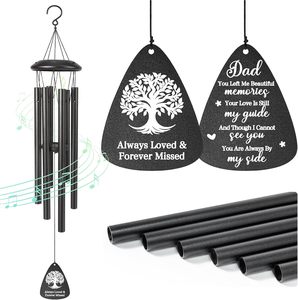 Carillons à vent de jardin de haute qualité de 25 pouces, les meilleurs nouveaux ornements, produits en gros en fer et en aluminium - Product Image 1