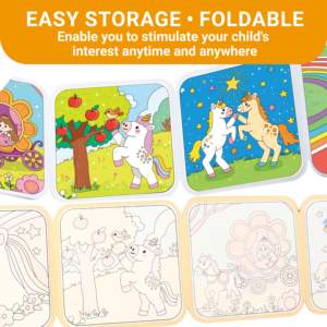 كتاب رسم سحري بالماء للأطفال متعدد الألوان قابل لإعادة الاستخدام بدون تلوين اليدين من المصنع بالجملة - Product Image 5