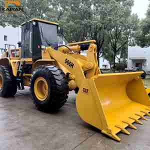 <b>CAT</b> 966H Used <b>Wheel</b> Loader 6 Ton Front End Payloader Heavy Duty Construction Equipment - Product Image 3