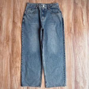 Fabricante de Mezclilla 2025 Personaliza Jeans de Pierna Recta Retro Lavados para Hombre - Mezclilla de Alta Calidad - Product Image 4