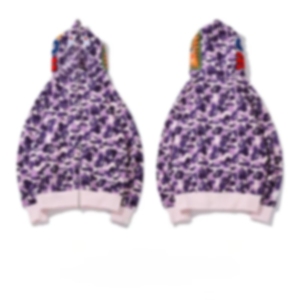 Felpa Oversize con Zip Intera Stile Streetwear Stampata <span class=keywords><strong>Y2K</strong></span> Unisex 100% Cotone Casual Mimetica con Zip - Product Image 5