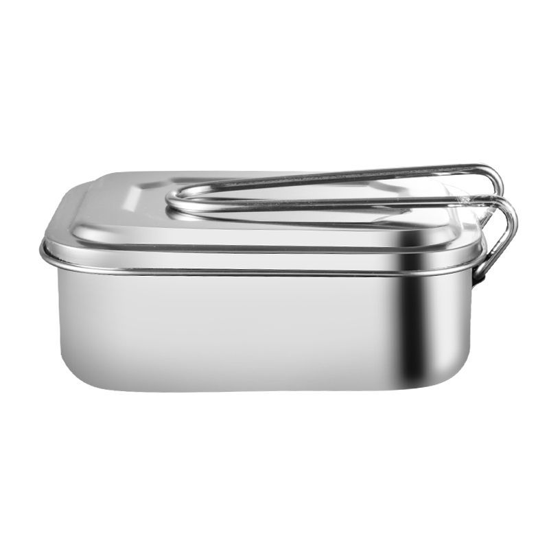 Small 304 Thickened Square Lunch Box