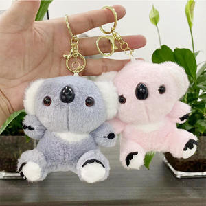 Dessin animé Koala peluche pendentif Figure porte-clés poupée saisir Machine poupée fille amoureux petit cadeau en gros - Product Image 2