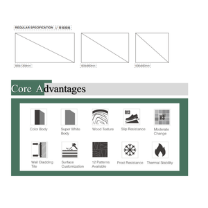 Carreaux de porcelaine pleine masse aspect <span class=keywords><strong>grès</strong></span> de qualité supérieure 60x120cm, dalles antidérapantes pour pavage <span class=keywords><strong>extérieur</strong></span>, piscine, allée et sol <span class=keywords><strong>extérieur</strong></span> - Product Image 6