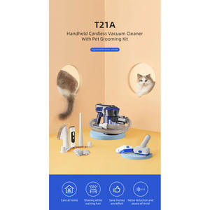 Aspiradora eléctrica para peluquería de mascotas con cortapelos para gatos y perros, recortadora de pelo multifuncional a batería - Product Image 4