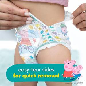 กางเกงซับฉี่เด็กผู้หญิง Pampers Easy Ups ไซส์ 5T-6T ผ้าฝ้าย สำหรับฝึกการขับถ่าย ป้องกันการรั่วซึม สำหรับเด็กวัยเตาะแตะ - Product Image 2