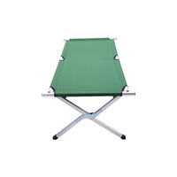Lit de camping tactique super large et super facile à utiliser, lit d'urgence, lit pliable en acier pour les catastrophes, moderne, OEM, extérieur