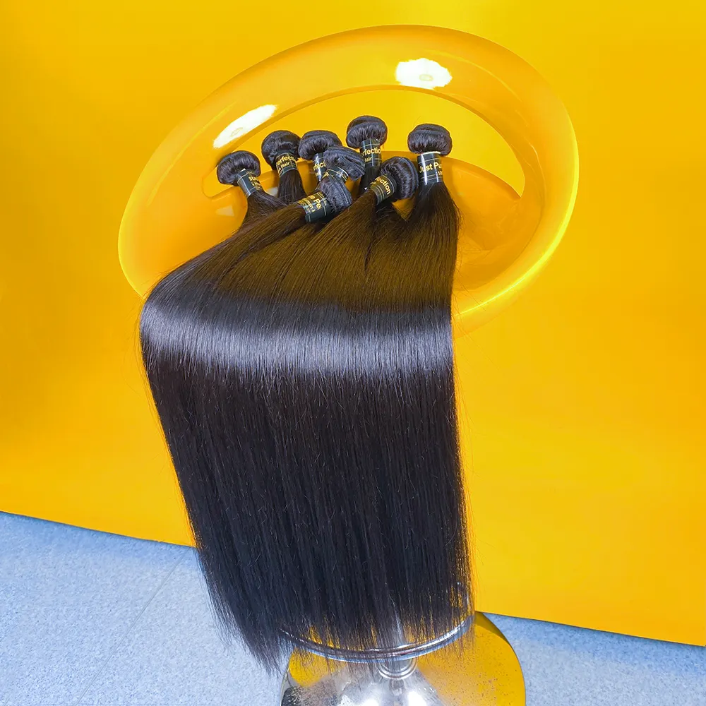 Jp extensor de cabelo liso sem processado, extensão de cabelo humano 100 chinês remy para cabelo peruano preto americano