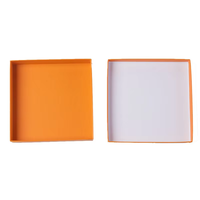 Boîte cadeau rigide personnalisée en carton pour emballage de détail et de marque avec ruban et couvercle