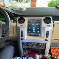 Para Land Rover Discovery 3 LR3 2004 + Tesla pantalla Android 10 64GB reproductor de Radio para coche GPS de navegación Multimedia