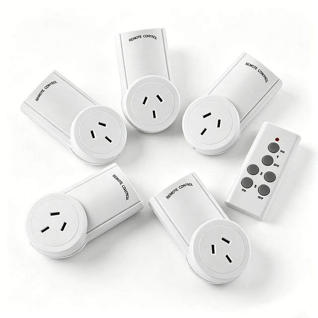 Wireless RF Remote Control Power Socket Long Control Distance AU Standard Plug