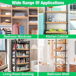 Durable Wood <b>Wire</b> <b>Rack</b> Protector Cover Waterproof Anti Dust <b>Shelf</b> Liner for Restaurant Cold Room Use - Product Image 5
