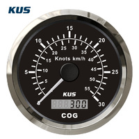 KUS SEA-V Seri 85mm GPS Speedometer 12V/24V untuk Kapal Universal