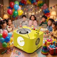 Machine à Barbe à Papa Automatique Neuve avec Capacité de 1 à 10 L, Alimentation par Prise pour Usage en Boulangerie - Goûtez la Douceur des Nuages