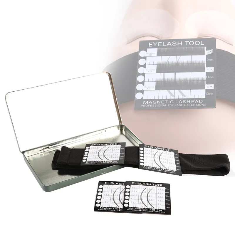 1 ชุดขนตาปลอม Pad ขนตาสำหรับ False Eye Lash EXTENSION 4 Lash Pallet Holder Grafting ปลูกหน้าผาก Pad เครื่องมือ