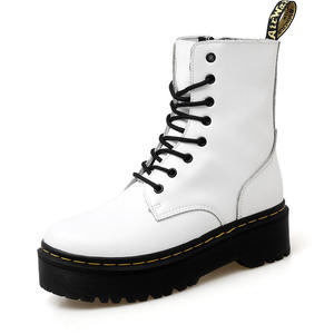 2026 summer Trend English Fashion Lace-up Oversized Thick-Tip <b>Work</b> <b>Boots</b> - Comfortable Outdoor Ankle chukka <b>boots</b> - Product Image 2