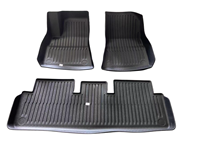 Pièce auto de luxe, tapis de sol antidérapant en TPE pour Tesla Model Y