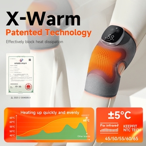 Masajeador de rodilla inalámbrico para ancianos Nuevo producto vibratorio con diseño de batería magnética Alivia los dolores corporales en la rodilla y el hombro - Product Image 2