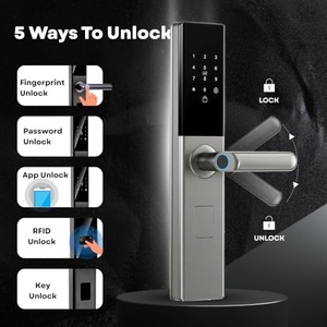 <b>Smart</b> Lock Fingerprint <b>Smart</b> Door Lock Password Keyless Apartment Room App <b>Camera</b> Digital Door Lock - Product Image 5