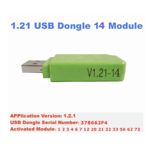 แฟลชไดรฟ์ USB โปรโตคอลเฉพาะ SM2PRO ขนาดกะทัดรัดและน้ำหนักเบา ดองเกิล 67-in-1 เครื่องมือวินิจฉัยโปรแกรม ECU สีเขียว/ดำ - Product Image 2