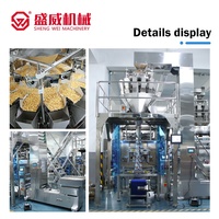 Machine d'emballage verticale haute vitesse VFFS pour snacks cuits, chips de pommes de terre, pop-corn – Équipement de remplissage et de scellage de sacs alimentaires pour usine