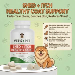 プライベートブランド 犬用皮膚と被毛のサプリメント 抜け毛緩和 かゆみ対策 オメガ3 6 9 MSM配合 チュアブル錠 ペット用 OEM/ODM - Product Image 1