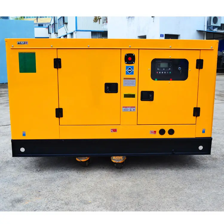 เครื่องกำเนิดไฟฟ้าดีเซลอัจฉริยะ30KW 25kva 20KVA 40kw 50 kVA 100kva เครื่องกำเนิดไฟฟ้าดีเซลแบบเงียบ150kva 200kw ของโรงไฟฟ้า