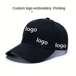 Custom <b>Caps</b> High-Grade Cotton 6-Panel <b>Baseball</b> <b>Cap</b> Solid Color Embroidered Logo Hard Top Six-Piece Light Plate Leaf Pattern - Product Image 2