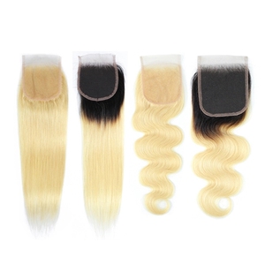 Cabello de tejido blanco de calidad, cabello de la <span class=keywords><strong>Agencia</strong></span> en el extranjero, tejido de cabello humano Rubio brasileño 613, extensiones de cabello virgen Rubio ruso gris - Product Image 3