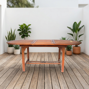 Offre Spéciale – Table Ovale Pliante de 1,80 m en Bois Massif de Chêne avec Plateau en Verre, Luxe, Classique, Moderne, Réglable et Convertible pour la Maison - Product Image 6