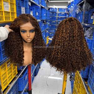 이중 당김 처리된 버진 생인모 13*4 레이스 프론탈 가발 베트남산 오리지널 생인모 공급업체 SDD 픽시 컬 레이스 프론탈 가발 - Product Image 3