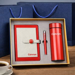 Luxury 5-in-1 Eco-friendly CL Brand Business Promotional Novelty Gift Set for Men Bag Notebook Power Bank PU <b>Paper</b> UV Printing - Product Image 3