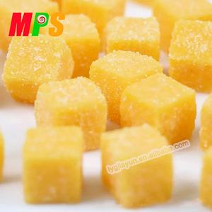 Emballage individuel cube mangue aromatisé amidon gelée douce bonbons gommeux doux - Product Image 6